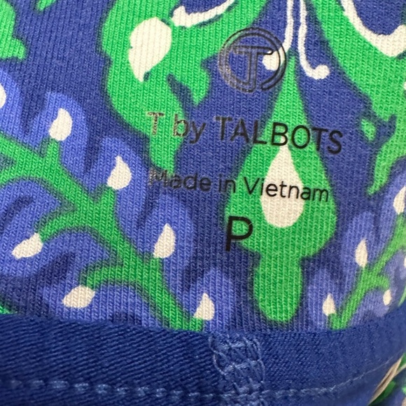 Talbots Blue Green Mini Athletic Skort - Picture 8 of 9